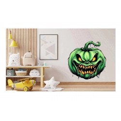 Sticker decorativ, Halloween, Verde, 62 cm, 1337STK