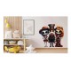 Sticker decorativ, Halloween, Multicolor, 61 cm, 1337STK-7 Sticker decorativ, Halloween, Multicolor, 61 cm, 1337STK-7