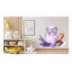 Sticker decorativ, Sare din Lavanda, Mov, 68 cm, 1339STK-13 Sticker decorativ, Sare din Lavanda, Mov, 68 cm, 1339STK-13