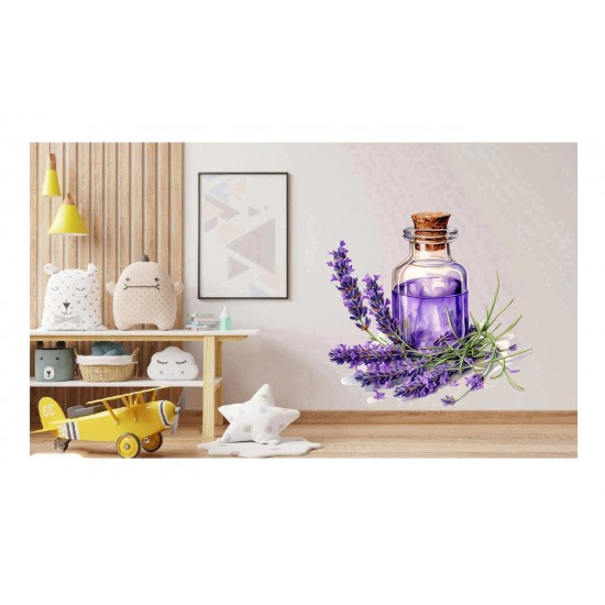Sticker decorativ, Esenta Lavanda, Mov, 60 cm, 1339STK-2 Sticker decorativ, Esenta Lavanda, Mov, 60 cm, 1339STK-2