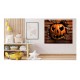 Sticker decorativ, Halloween, Portocaliu, 68 cm, 1340STK Sticker decorativ, Halloween, Portocaliu, 68 cm, 1340STK