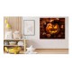 Sticker decorativ, Halloween, Portocaliu, 68 cm, 1340STK-1 Sticker decorativ, Halloween, Portocaliu, 68 cm, 1340STK-1