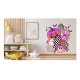 Sticker decorativ, Halloween, Roz, 66 cm, 1342STK Sticker decorativ, Halloween, Roz, 66 cm, 1342STK