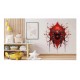 Sticker decorativ, Paianjen, Rosu, 67 cm, 1343STK-12 Sticker decorativ, Paianjen, Rosu, 67 cm, 1343STK-12