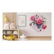 Sticker decorativ, Trandafiri, Roz, 61 cm, 1343STK-23 Sticker decorativ, Trandafiri, Roz, 61 cm, 1343STK-23