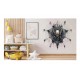 Sticker decorativ, Craniu, Negru, 60 cm, 1343STK-24 Sticker decorativ, Craniu, Negru, 60 cm, 1343STK-24