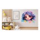 Sticker decorativ, Culori Pastelate, Fata, Multicolor, 60 cm, 1347STK-12 Sticker decorativ, Culori Pastelate, Fata, Multicolor, 60 cm, 1347STK-12