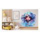 Sticker decorativ, Culori Pastelate, Fata, Turcoaz, 62 cm, 1347STK-9 Sticker decorativ, Culori Pastelate, Fata, Turcoaz, 62 cm, 1347STK-9