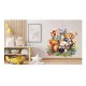 Sticker decorativ, Animale Cantarete, Verde, 62 cm, 1349STK-3 Sticker decorativ, Animale Cantarete, Verde, 62 cm, 1349STK-3