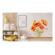 Sticker decorativ, Buchet de Flori Maci, Portocaliu, 61 cm, 1350STK-4 Sticker decorativ, Buchet de Flori Maci, Portocaliu, 61 cm, 1350STK-4