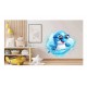 Sticker decorativ, Delfin, Albastru, 75 cm, 1352STK-2 Sticker decorativ, Delfin, Albastru, 75 cm, 1352STK-2