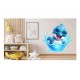 Sticker decorativ, Delfin, Albastru, 62 cm, 1352STK-4 Sticker decorativ, Delfin, Albastru, 62 cm, 1352STK-4