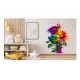 Sticker decorativ, Trandafiri, Verde, 74 cm, 1354STK Sticker decorativ, Trandafiri, Verde, 74 cm, 1354STK