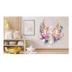 Sticker decorativ, Aripi, Alb, 61 cm, 1355STK-8 Sticker decorativ, Aripi, Alb, 61 cm, 1355STK-8