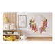 Sticker decorativ, Aripi, Portocaliu, 61 cm, 1355STK-9 Sticker decorativ, Aripi, Portocaliu, 61 cm, 1355STK-9