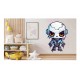 Sticker decorativ, Horror, Alb, 81 cm, 1356STK Sticker decorativ, Horror, Alb, 81 cm, 1356STK