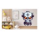 Sticker decorativ, Horror, Alb, 75 cm, 1356STK-2 Sticker decorativ, Horror, Alb, 75 cm, 1356STK-2