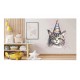 Sticker decorativ, Pisica, Gri, 79 cm, 1358STK-16 Sticker decorativ, Pisica, Gri, 79 cm, 1358STK-16