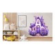Sticker decorativ, Casa cu Lavanda, Mov, 61 cm, 1361STK-10 Sticker decorativ, Casa cu Lavanda, Mov, 61 cm, 1361STK-10