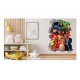 Sticker decorativ, Buburuza, Rosu, 77 cm, 1362STK-1 Sticker decorativ, Buburuza, Rosu, 77 cm, 1362STK-1