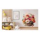 Sticker decorativ, Flori Crizanteme, Multicolor, 63 cm, 1363STK-9 Sticker decorativ, Flori Crizanteme, Multicolor, 63 cm, 1363STK-9