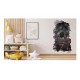 Sticker decorativ, Fotbalist, Rosu, 90 cm, 1364STK-1 Sticker decorativ, Fotbalist, Rosu, 90 cm, 1364STK-1