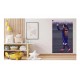 Sticker decorativ, Fotbalist, Albastru, 90 cm, 1364STK-2 Sticker decorativ, Fotbalist, Albastru, 90 cm, 1364STK-2