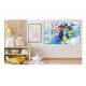 Sticker decorativ, Mario, Albastru,1365STK-4 Sticker decorativ, Mario, Albastru,1365STK-4