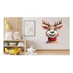 Sticker decorativ, Ren, Maro, 1370STK-1 Sticker decorativ, Ren, Maro, 1370STK-1