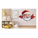 Sticker decorativ, Mos Craciun, Rosu, 1371STK-6 Sticker decorativ, Mos Craciun, Rosu, 1371STK-6