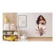 Sticker decorativ, Printesa, Alb, 1372STK