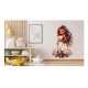 Sticker decorativ, Printesa, Maro, 1372STK-16 Sticker decorativ, Printesa, Maro, 1372STK-16