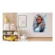 Sticker decorativ, Printesa, 74 cm, 1373STK-9