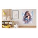 Sticker decorativ, Printesa, Gri, 1374STK-2 Sticker decorativ, Printesa, Gri, 1374STK-2