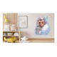 Sticker decorativ, Printesa, Alb, 1374STK-9