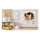 Sticker decorativ, Pisica, Maro, 1375STK-1 Sticker decorativ, Pisica, Maro, 1375STK-1