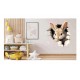 Sticker decorativ, Iepure, Maro, 1375STK-6 Sticker decorativ, Iepure, Maro, 1375STK-6
