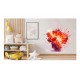 Sticker decorativ, Minecraft, Rosu, 1376STK-2