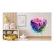 Sticker decorativ, Minecraft, Roz, 1376STK-5 Sticker decorativ, Minecraft, Roz, 1376STK-5