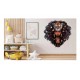 Sticker decorativ, Zodiac Leu, Negru, 1377STK-5 Sticker decorativ, Zodiac Leu, Negru, 1377STK-5