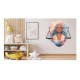 Sticker decorativ, Zodiac Balanta, Turcoaz, 1377STK-6 Sticker decorativ, Zodiac Balanta, Turcoaz, 1377STK-6