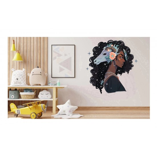 Sticker decorativ, Zodiac Sagetator, Negru, 1377STK-8 Sticker decorativ, Zodiac Sagetator, Negru, 1377STK-8