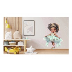 Sticker decorativ, Printesa, Turcoaz, 1378STK-16 Sticker decorativ, Printesa, Turcoaz, 1378STK-16