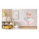 Sticker decorativ, Printesa, Roz, 1378STK-3 Sticker decorativ, Printesa, Roz, 1378STK-3