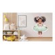 Sticker decorativ, Printesa, Turcoaz, 1378STK-4 Sticker decorativ, Printesa, Turcoaz, 1378STK-4