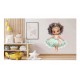 Sticker decorativ, Printesa, Turcoaz, 1378STK-6 Sticker decorativ, Printesa, Turcoaz, 1378STK-6