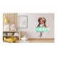 Sticker decorativ, Printesa, Turcoaz, 1378STK-9 Sticker decorativ, Printesa, Turcoaz, 1378STK-9