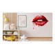 Sticker decorativ, Buze, Rosu, 60 cm, 1302STK Sticker decorativ, Buze, Rosu, 60 cm, 1302STK