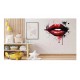 Sticker decorativ, Buze, Rosu, 60 cm, 1302STK-1 Sticker decorativ, Buze, Rosu, 60 cm, 1302STK-1