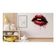 Sticker decorativ, Buze, Rosu, 60 cm, 1302STK-17 Sticker decorativ, Buze, Rosu, 60 cm, 1302STK-17